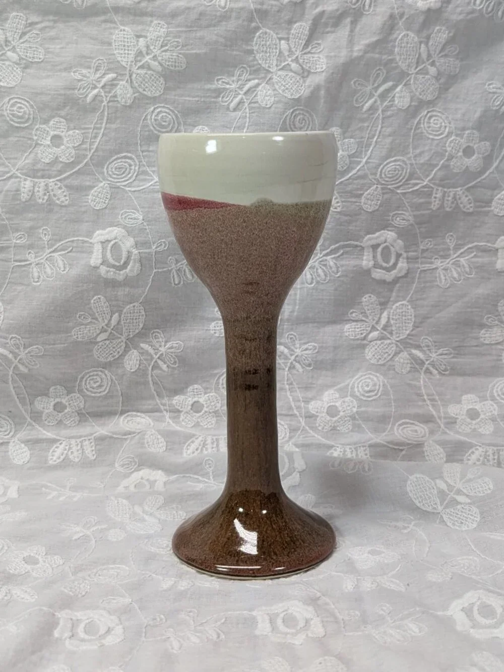Handmade tall pottery
